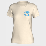 Mission Santé - petit logo bleu (T-Shirt Femme)
