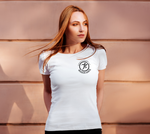Mission Santé - petit logo noir (T-Shirt Femme)