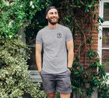 Mission Santé - petit logo Noir (T-Shirt Unisexe)