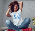 Mission Santé - gros logo bleu (T-Shirt Femme)