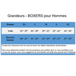 Boxers bleus - Homme - 3, 2, 1, GO - Tonus