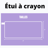 Étui à crayon TONUS - Jaune