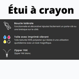 Étui à crayon TONUS - Jaune