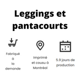 Pantacourt Tonus (legging court) - Bleu foncé