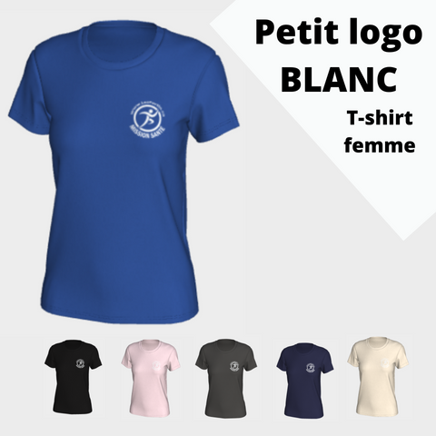 Mission Santé - petit logo blanc (T-Shirt Femme)