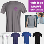 Mission Santé - petit logo mauve (T-Shirt Unisexe)