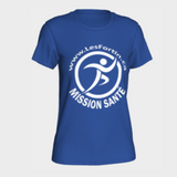 Mission Santé - gros logo blanc (T-Shirt Femme)