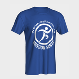 Mission Santé - gros logo blanc (T-Shirt Unisexe)
