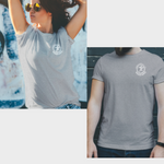 Mission Santé - petit logo blanc  (T-Shirt Unisexe)
