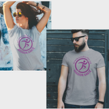 Mission Santé - gros logo mauve (T-Shirt Unisexe)