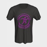 Mission Santé - gros logo mauve (T-Shirt Unisexe)