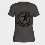 Mission Santé - gros logo noir - (T-Shirt Femme)