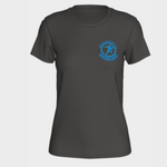 Mission Santé - petit logo bleu (T-Shirt Femme)
