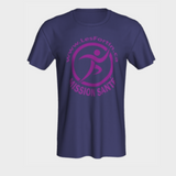 Mission Santé - gros logo mauve (T-Shirt Unisexe)