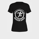 Mission Santé - gros logo blanc (T-Shirt Femme)