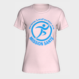 Mission Santé - gros logo bleu (T-Shirt Femme)