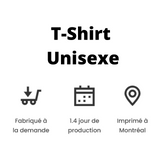 Mission Santé - gros logo Noir (T-Shirt Unisexe)