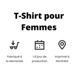 Mission Santé - petit logo noir (T-Shirt Femme)