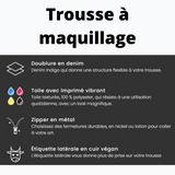 Trousse à maquillage - TONUS bleu foncé