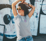 Mission Santé - petit logo mauve (T-Shirt Unisexe)