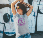 Mission Santé - gros logo mauve (T-Shirt Unisexe)